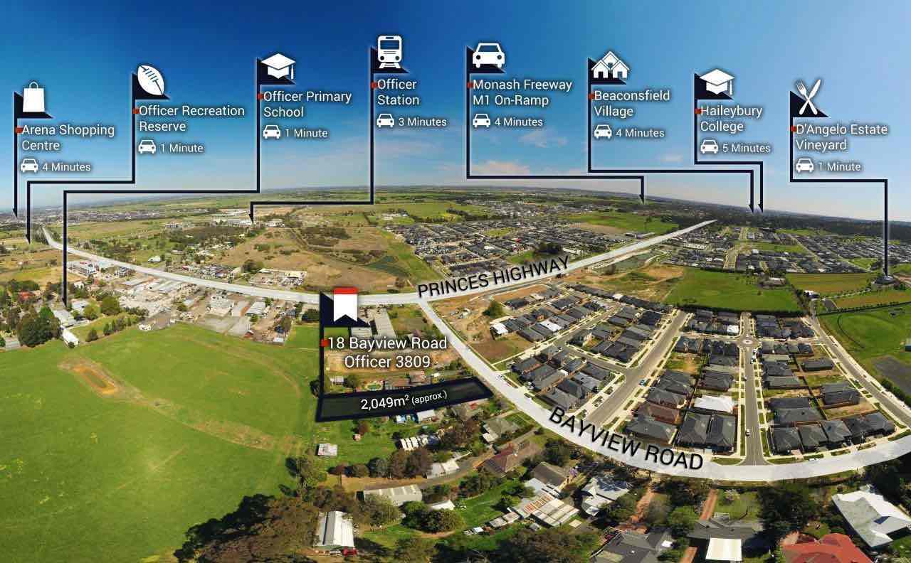 [Land for Sale] 18 Bayview Road, Officer OpenLot